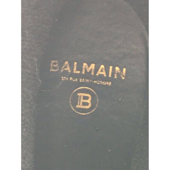 Balmain Women's Size 6 US 37 UK PVC Rubber Cowboy Boots- Excellent Almost New - Picture 9 of 11